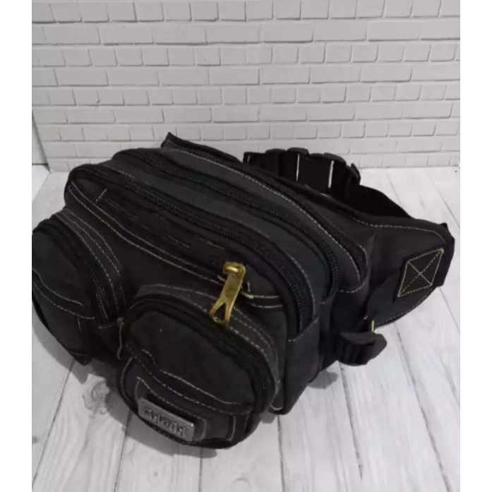 TAS PINGGANG MAGNA TAS KANVAS IMPORT