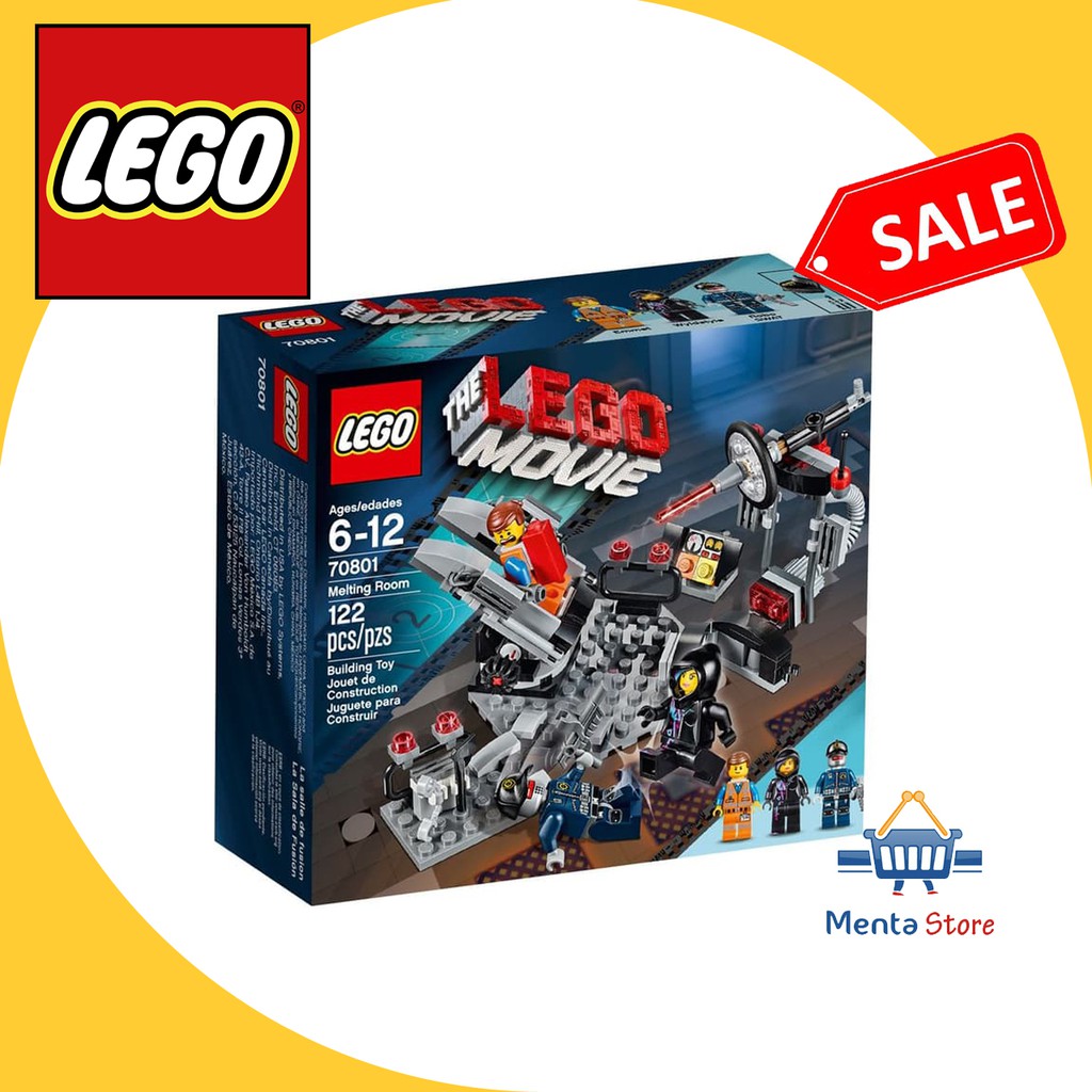 LEGO 70801 The Movie Melting Room Robo SWAT Minifigures Kids Toys Fun