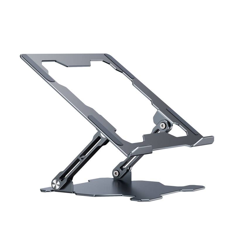 Vivi Tinggi Adjustable Laptop Holder Aluminium Lipat Pengangkat Berdiri Untuk Tablet Desktop Notebook Cooling Stand Untuk 10-17