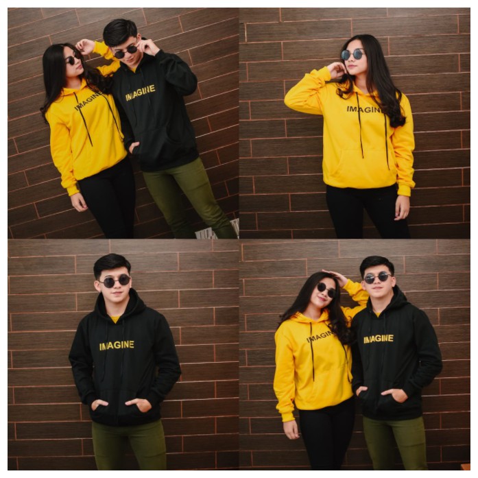 HOODIE UNISEX IMAGINE TEBAL PREMIUM TERBARU,