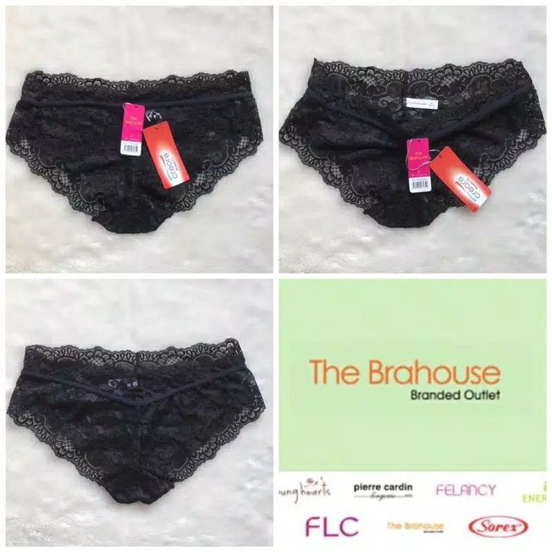 The Brahouse Celana Dalam Wanita Sexy Lace Size L