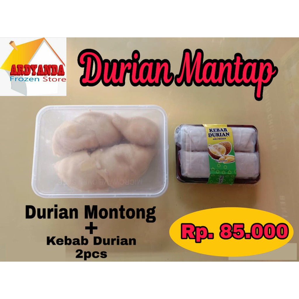 

PROMO DURIAN MANTAP ARDYANDA FROZEN STORE PAKET HEMAT