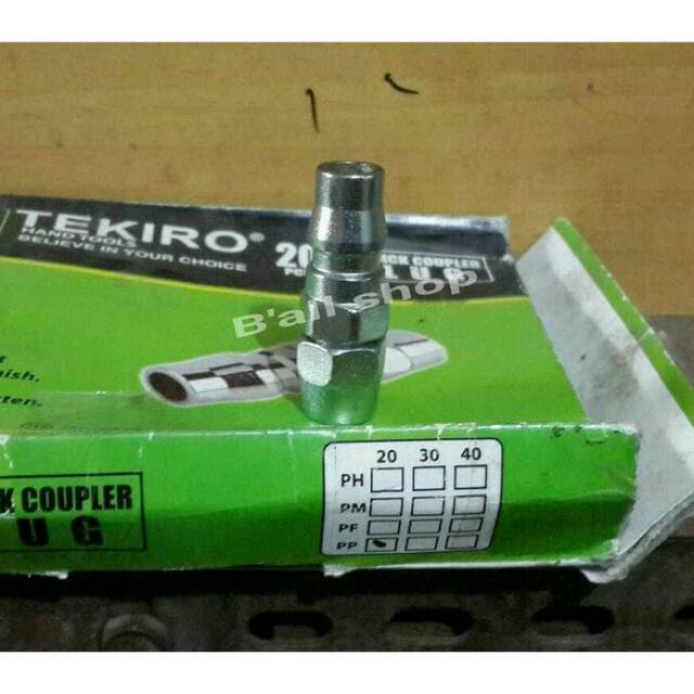 Quick Coupler Plug 20PP Tekiro