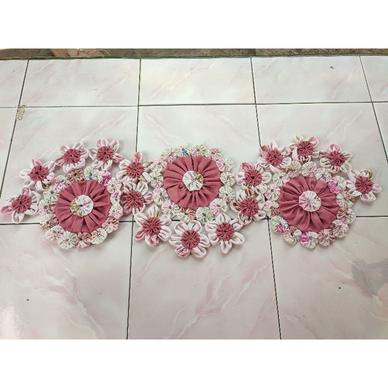 TAPLAK MEJA KAIN PERCA