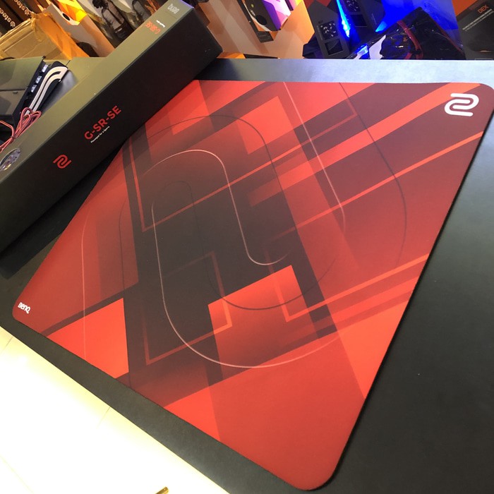 Zowie G Sr Se Red Gaming Mousepad Shopee Indonesia