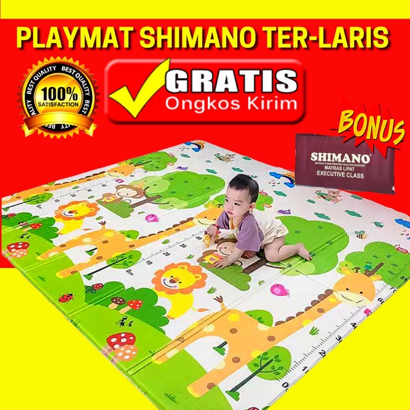 SHIMANO Playmat Baby Matras Bayi Karpet Bayi SHIMANO Playmat Baby Matras Bayi Karpet Bayi