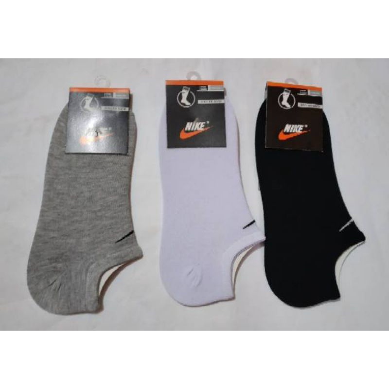 kaos kaki pria wanita NIKE - panjang mata kaki NK - sock hitam putih abu sport casual murah medan