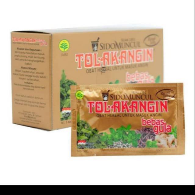 Tolak Angin Cair BEBAS GULA (1 BOX = 5 sachet)