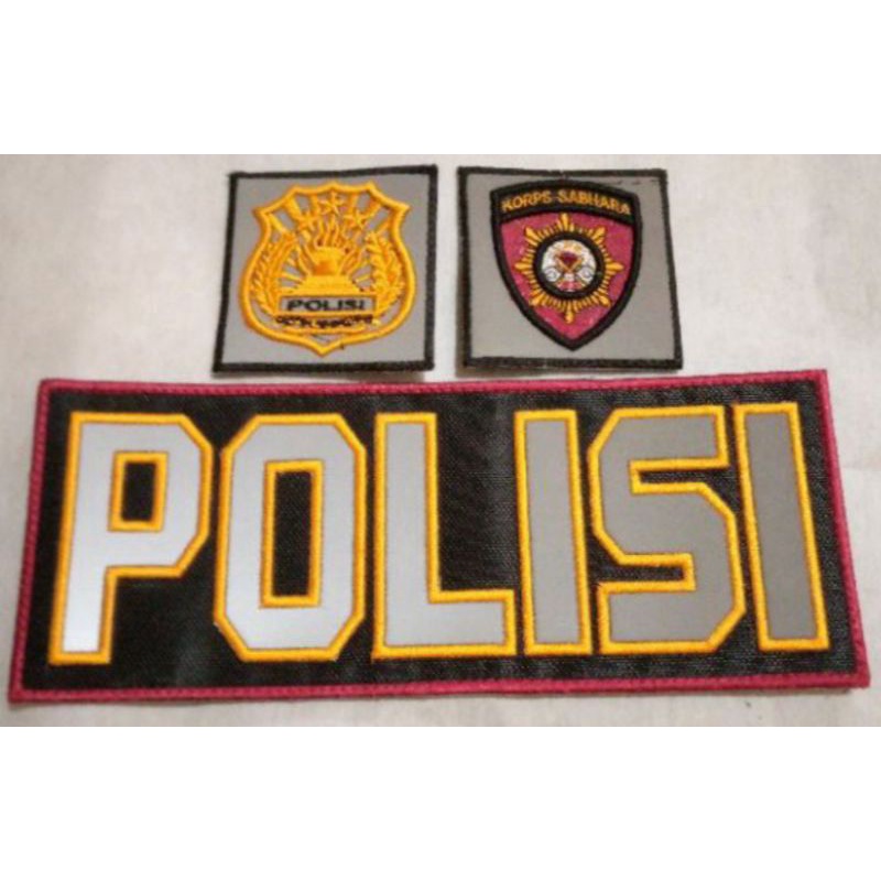 Logo Bordir POLISI SABHARA