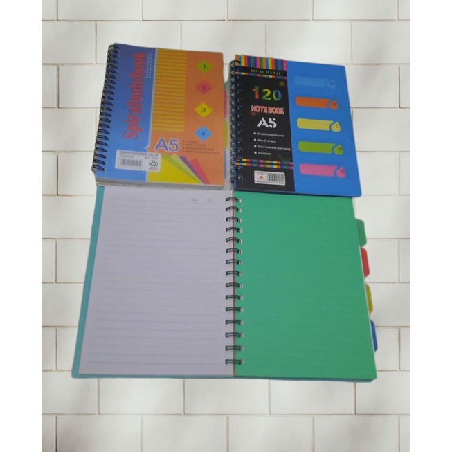 

Notebook spiral A5 acura index