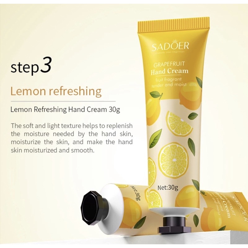 SADOER COLORFUL FRUIT HAND CREAM 5 in 1