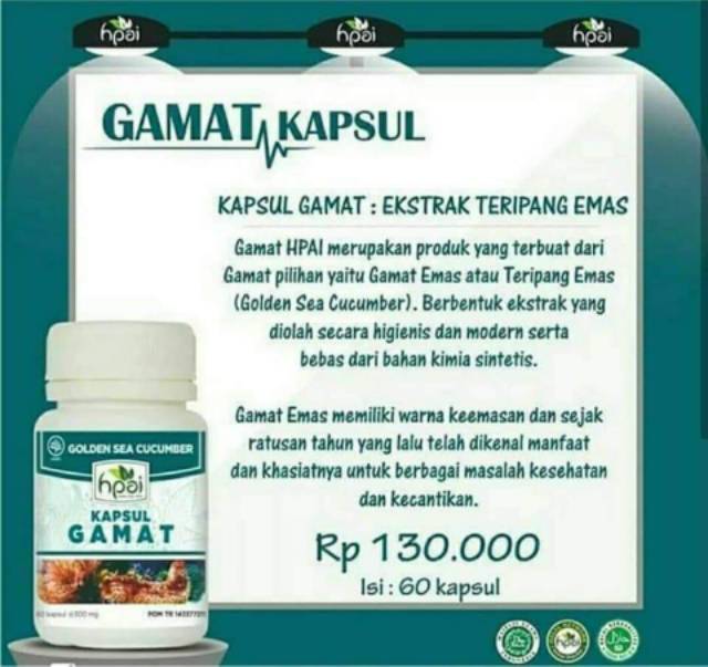 Cek Manfaat Gamat Hpai Untuk Asam Urat 