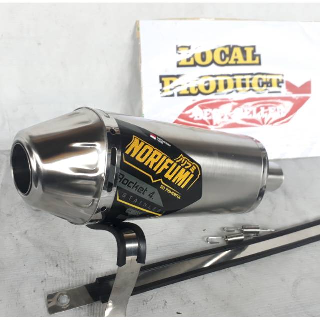 SILENCER NORIFUMI ROKET 4 STAINLESS