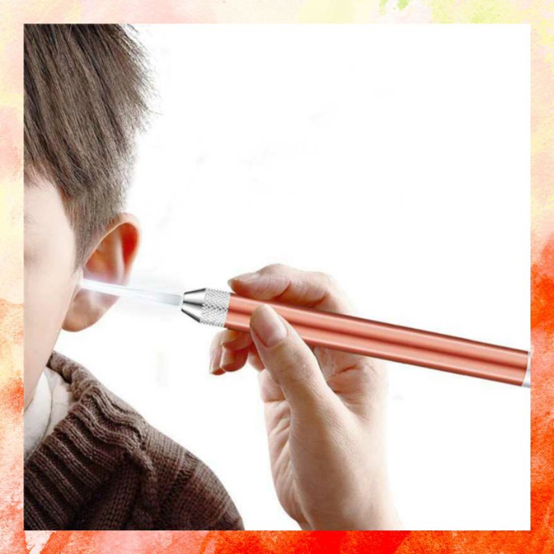 Pembersih Telinga Premium Korek Kuping Premium Ear Spoon LED 7 PCS - JC9