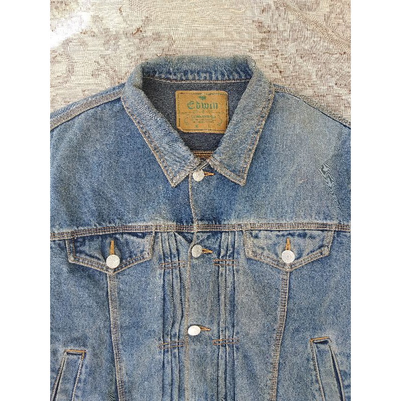 trucker jeans edwin second original