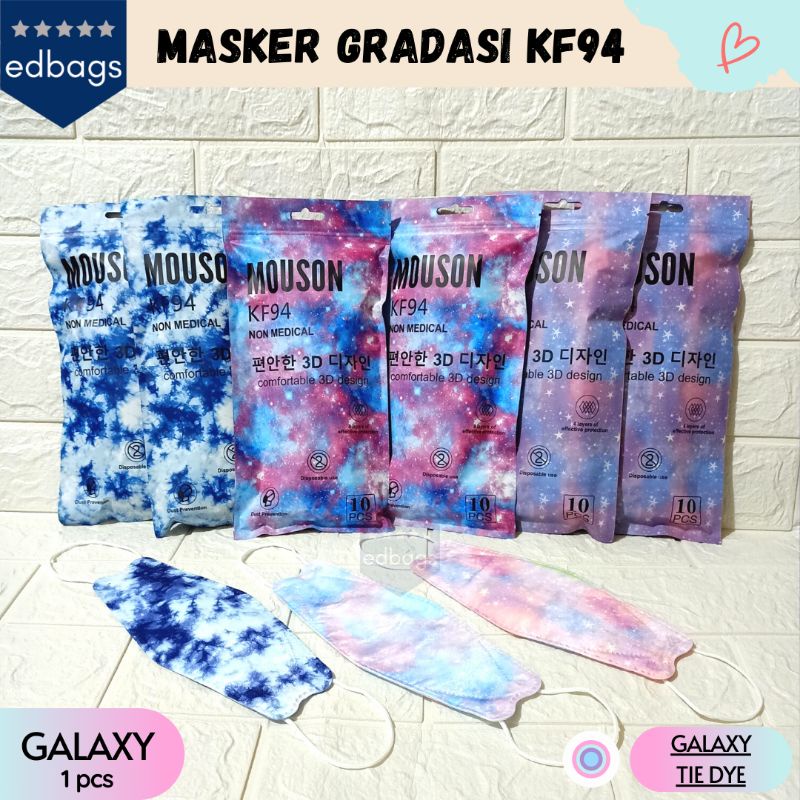 Masker KF94 Mouson Korea Warna Warni 4ply Evo 3D Protection 1pcs Nude / Masker Tali Senada Korea / Masker kf 94 Earloop Warna Nude Terlaris EDBAGS