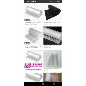 

Tambahan Bubble Wrap
