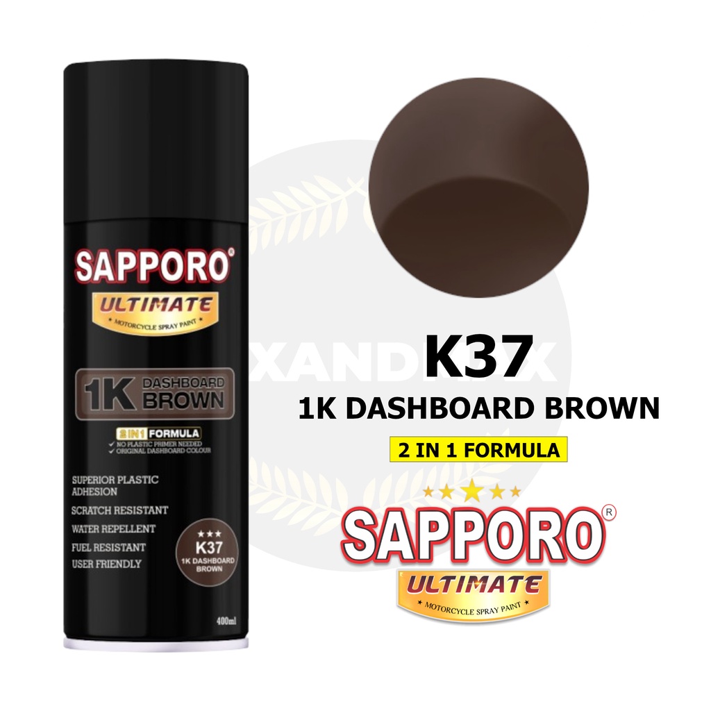 SAPPORO ULTIMATE 1K Dashboard Brown K37 400 ml