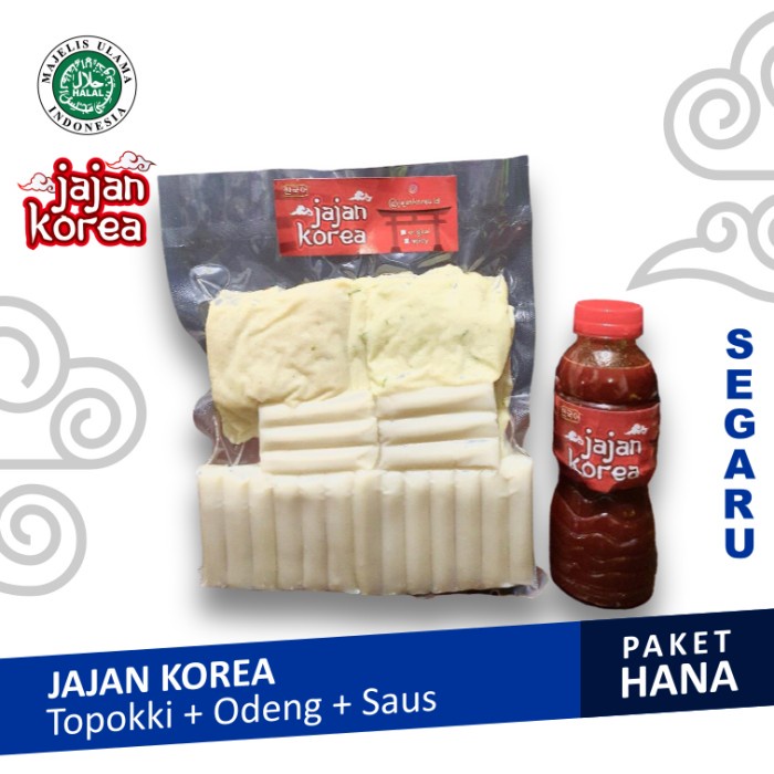 

INSTANT-CAMILAN- PAKET HANA TOPOKKI, ODENG, SAUS TTEOBOKKI JAJAN KOREA -CAMILAN-INSTANT.