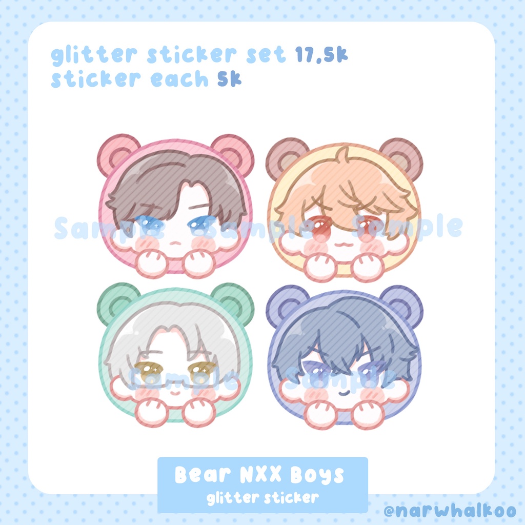 Tears of Themis Glitter Sticker