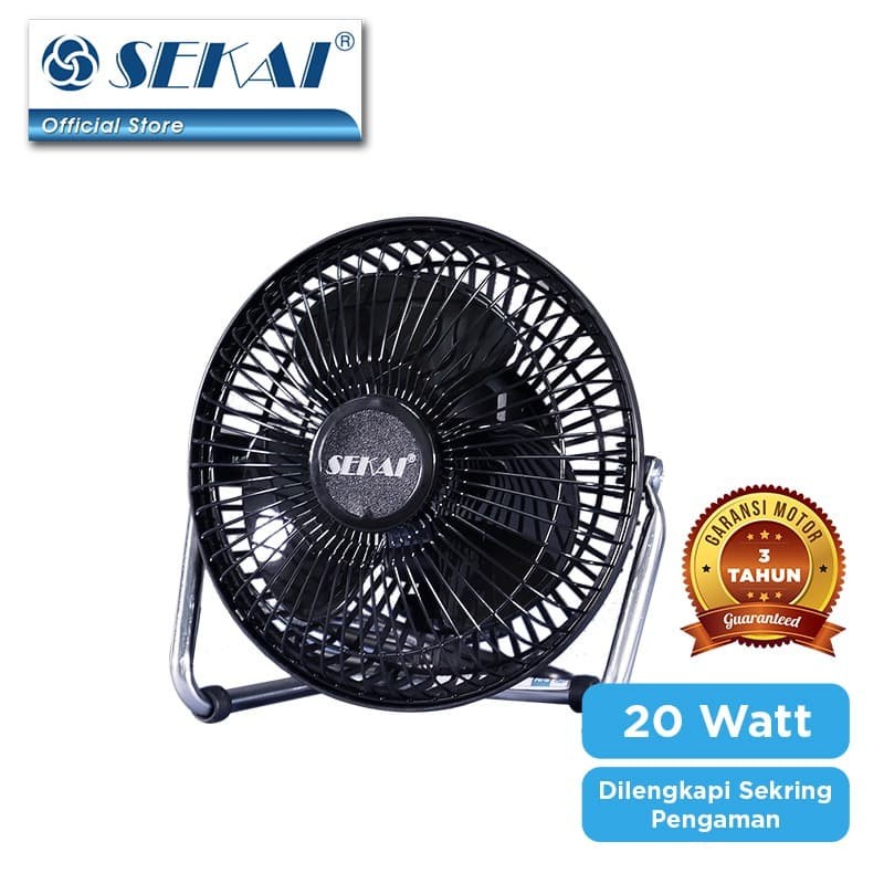 KIPAS ANGIN MEJA SEKAI 6&quot; HDO 615 S DESK FAN MINI TORNADO SEKAI 6INCH