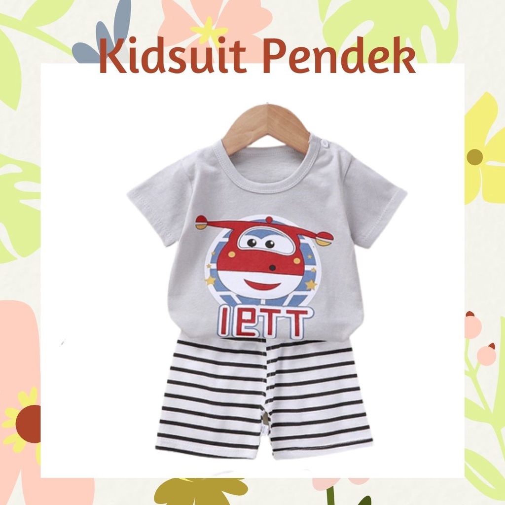 pz KIDS SUIT PENDEK Setelan Anak Bahan Kaos Lengan + Celana Berkualitas Import ebv cewek new1 PART2