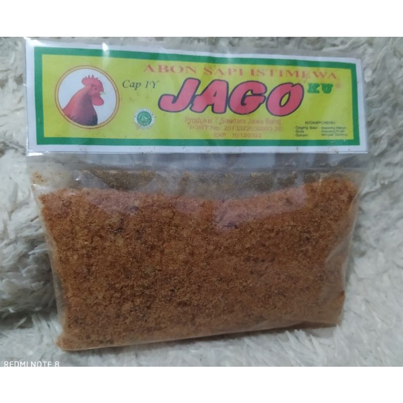 

abon sapi istimewa cap JAGO/65g