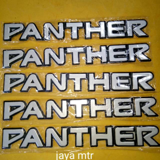 Logo . Emblem panther untuk mobil isuzu panther