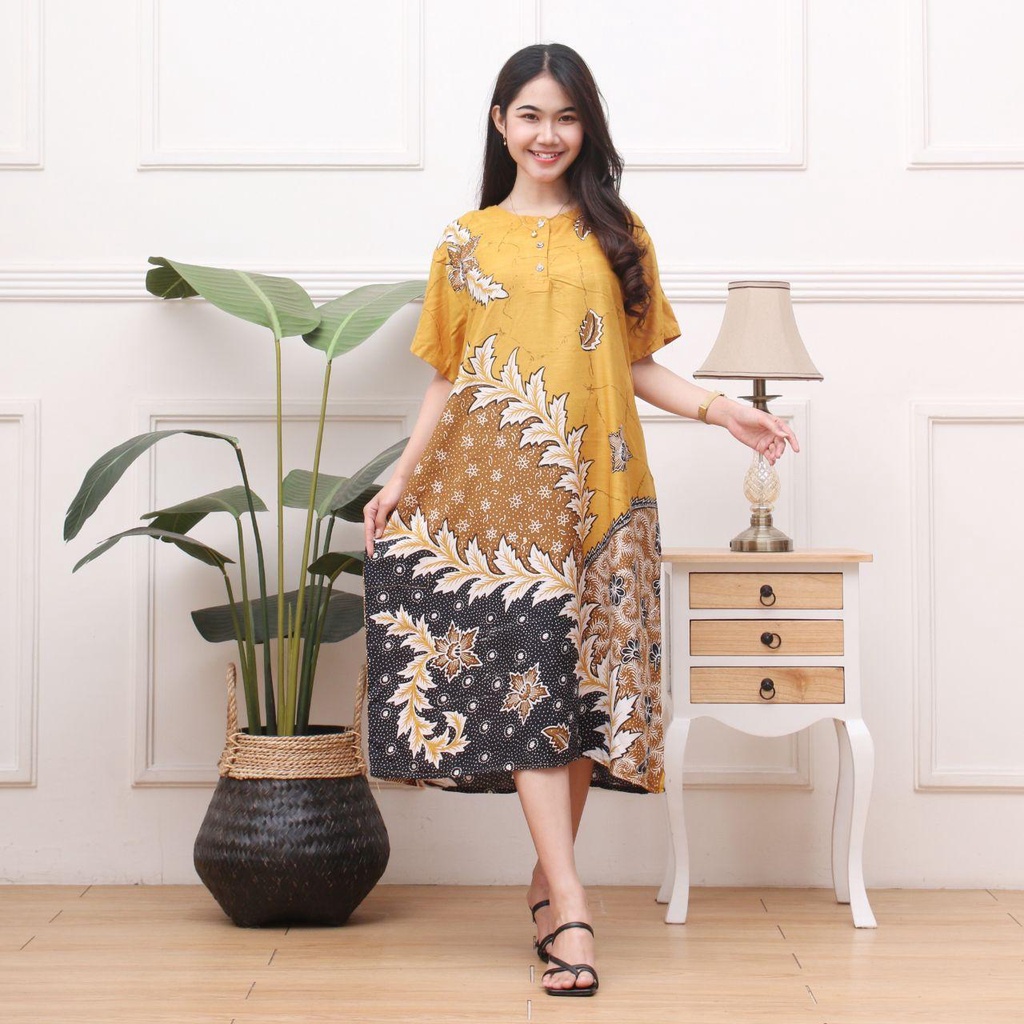 Daster Jumbo BIANCA Daster Busui  Daster Cantik  Baju Tidur  Baju santai  Daster Batik