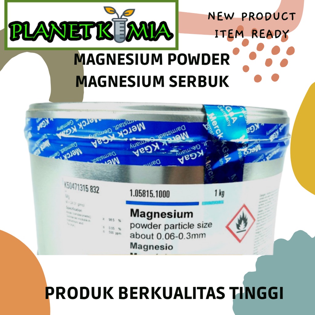 Jual Magnesium Powder / Magnesium Serbuk Pro Analisa 3 Gram Shopee