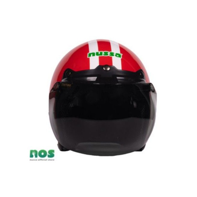 Nussa X Marzano - Arzo Helm Stripes Dewasa Merah