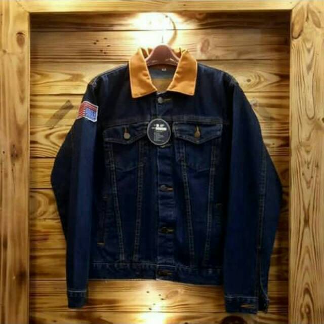 Jaket Denim Jeans Dilan Blue Black