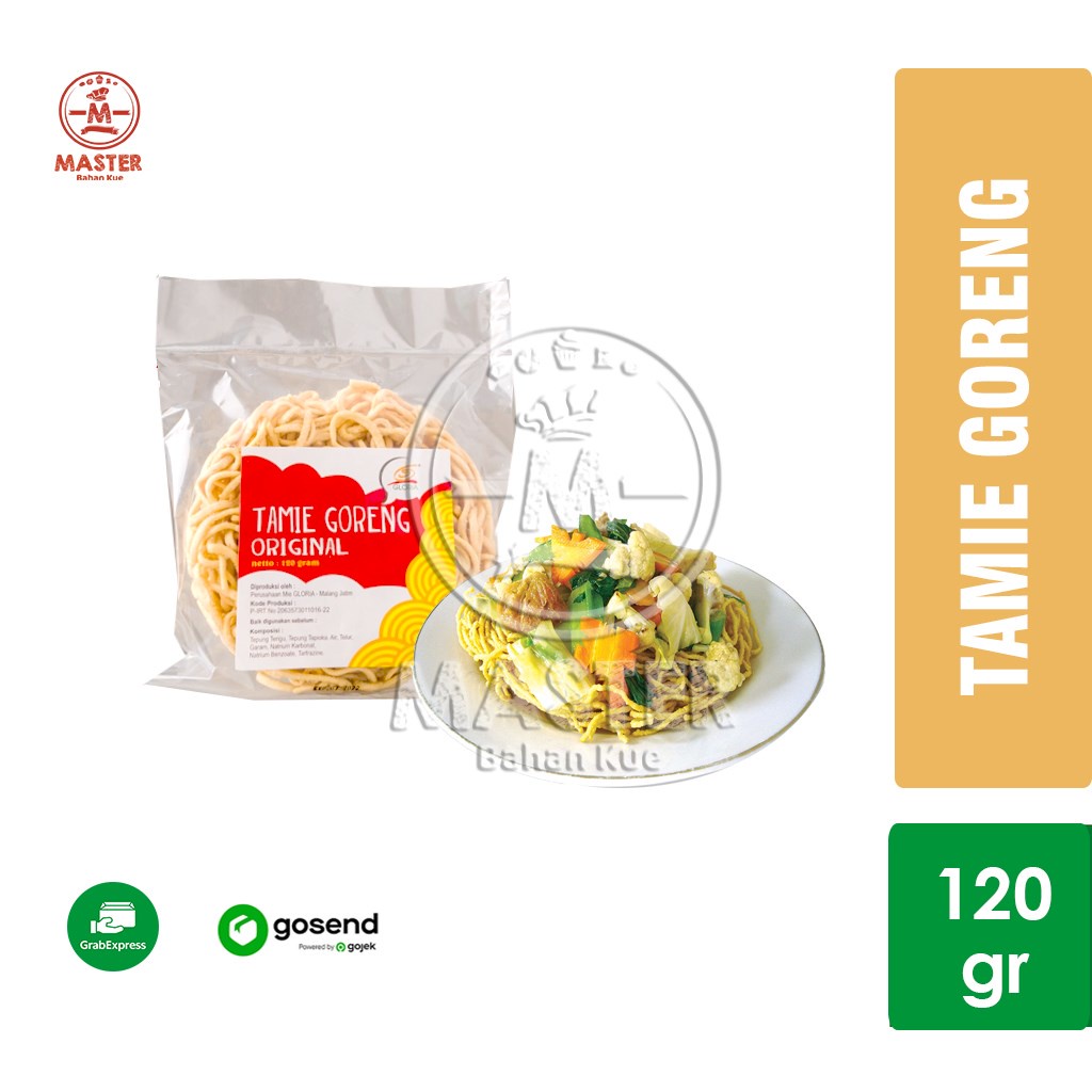 

Mie Tamie Goreng Original GLORIA 120gr [KHUSUS INSTANT]