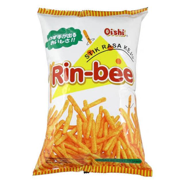 

Rin-bee stik rasa keju 65gr.