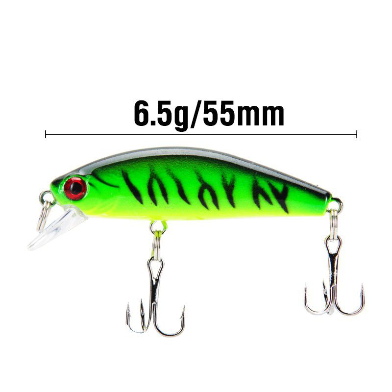 ( MS12 ) Umpan pancing minnow sinking 5.5 cm / 6.5 gram