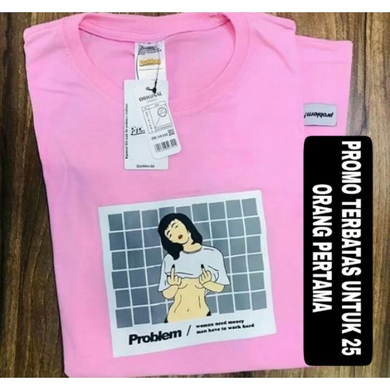 Kaos distro cowok, Kaos distro pria, Kaos distro pria problem, Baju kaos distro problem