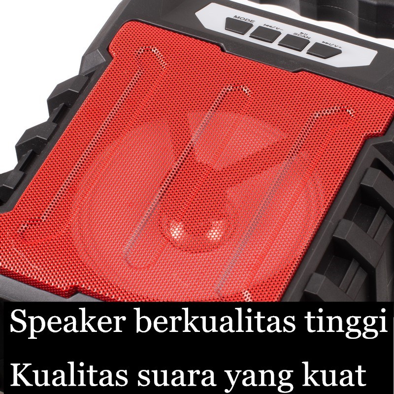 [✅COD] W998 speaker bluetooth portable+Mikrofon FM Radio / USB / SD / AUX mic karaoke speaker tower