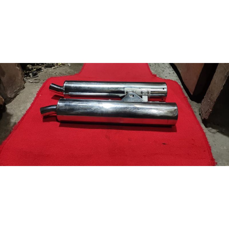 Celencer Knalpot Ninja RR Original Silincer Cilincer Knalpot Ninja 150 RR Ori
