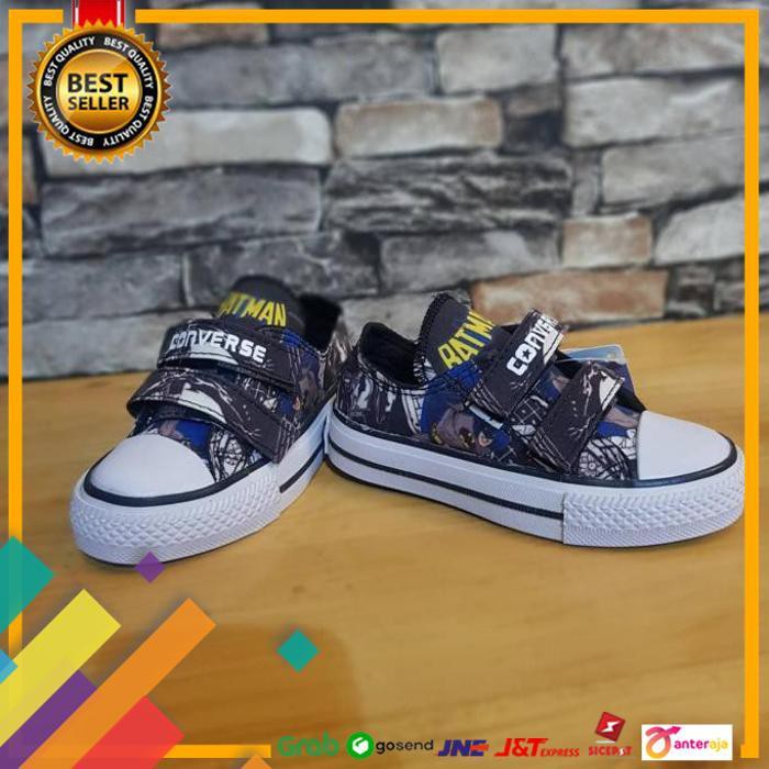 ON SALE.. SEPATU ANAK CONVERSE BATMAN GRADE ORIGINAL / SEPATU CONVERSE ANAK ..TERMURAH