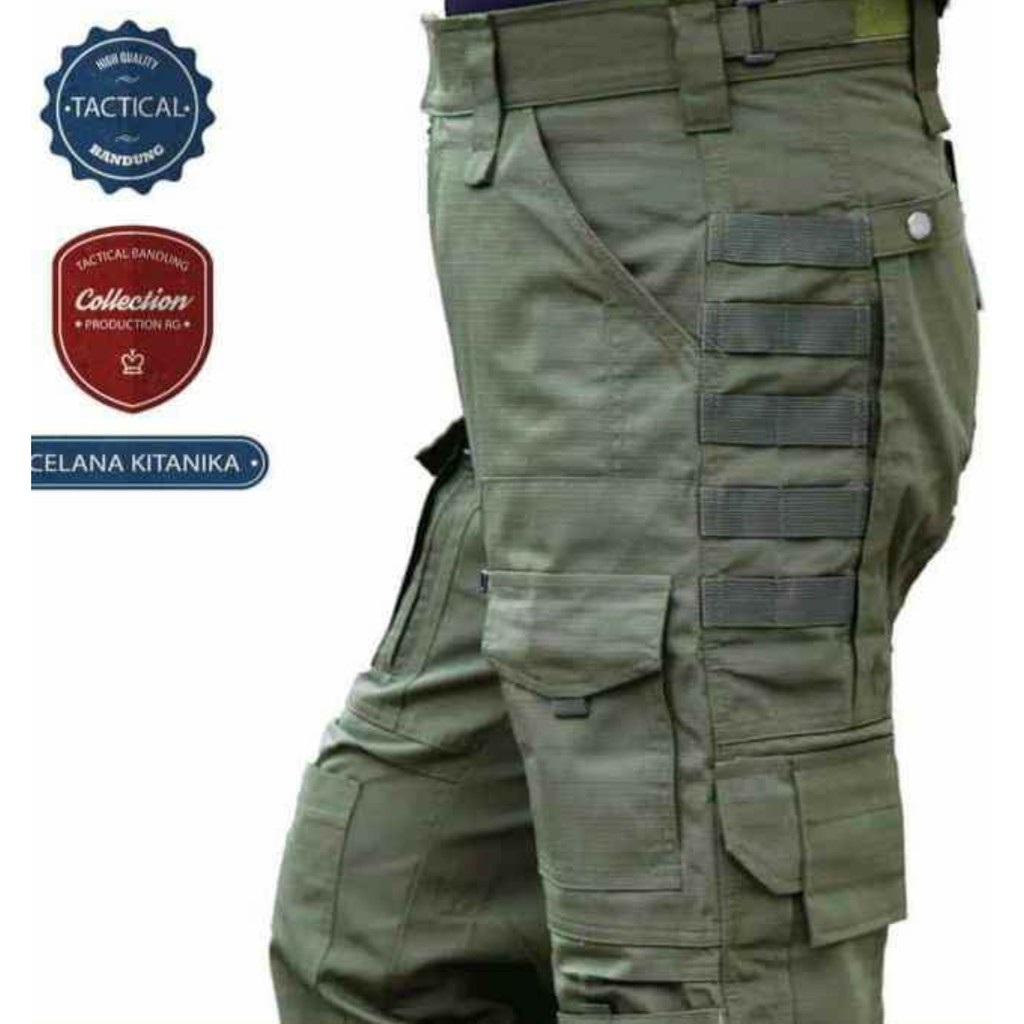 TERBARU ORIGINAL Celana Tactical Kitanika/Celana Tactical Best Quality/Celana Tactical Terbaru