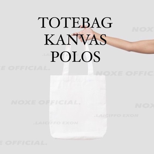 TOTEBAG KANVAS POLOS