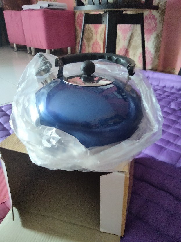 Teko Bunyi Siul 5 Liter Whistling Kettle Stainless Steel - Warna