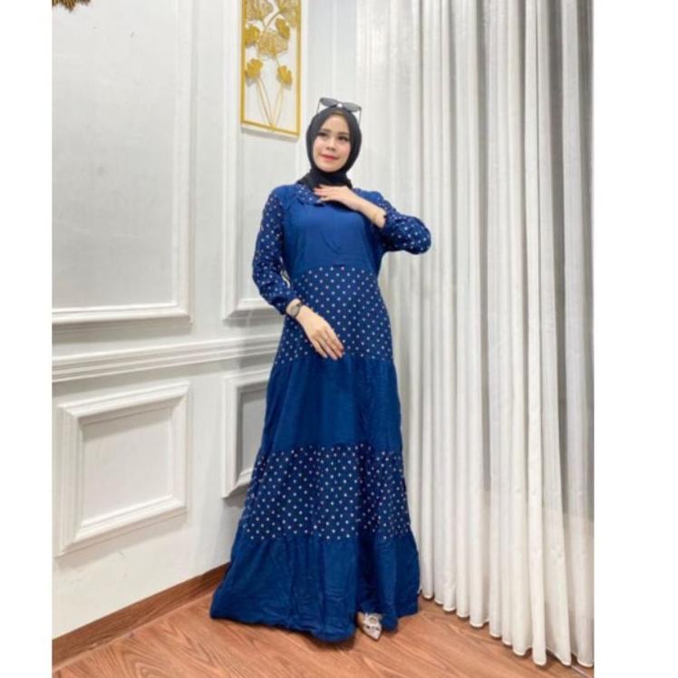 GAMIS TIE DYE KEKINIAN / DRESS MUSLIM / BAJU GAMIS / GAMIS BUSUI / GAMIS BATIK / GAMIS WANITA / GAMI