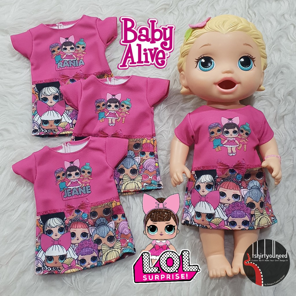 baju baby alive