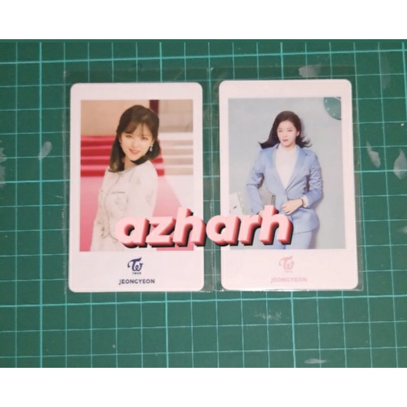 Twice jeongyeon polaroid photocard japan dreamday 2019
