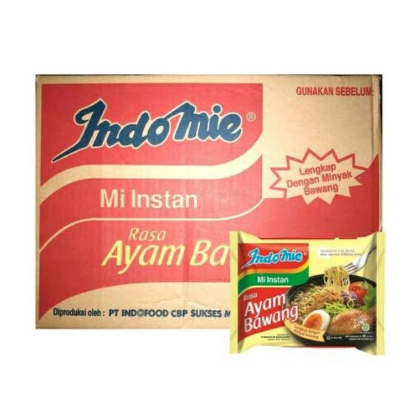 

indomie rebus rasa ayam bawang 1 DUS isi 40 pcs