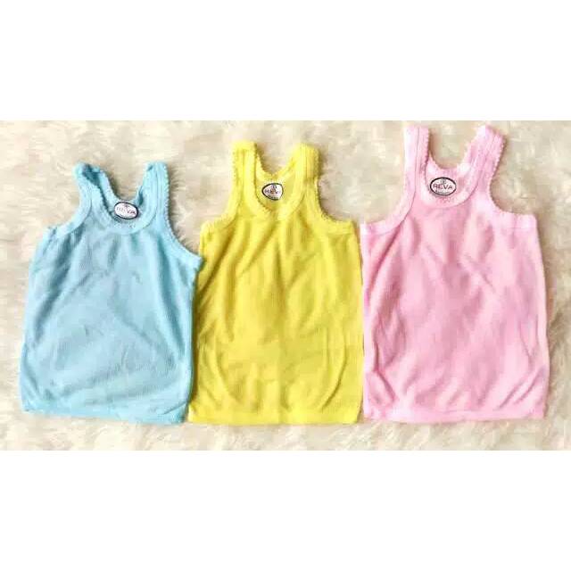 1 LUSIN kaos dalam / singlet bayi dan anak size XL harga grosir