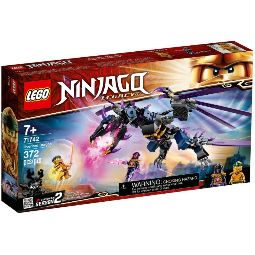 Lego Ninjago 71742 Overlord Dragon