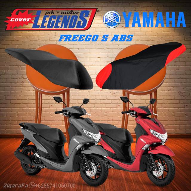 Cover Jok FREEGO S ABS Anti Air / Sarung Mantel Jok Motor Standar / Modifikasi