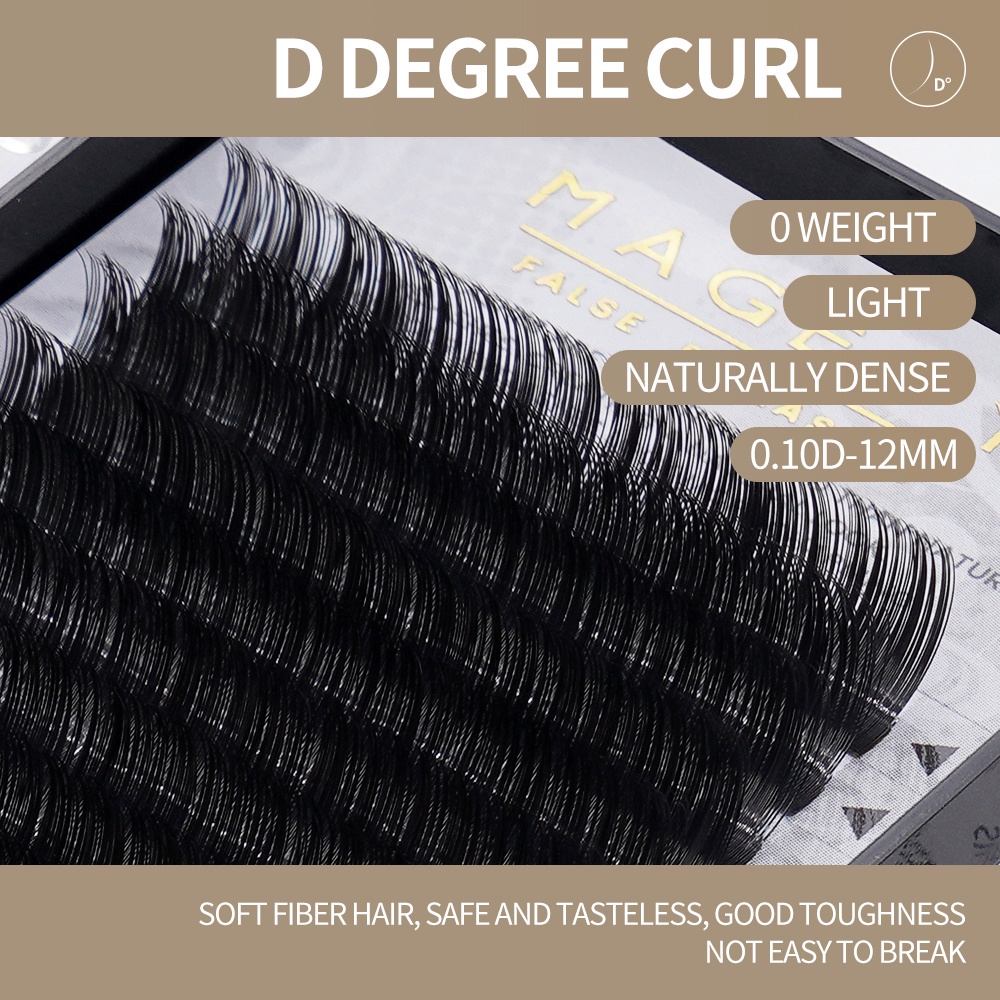 MAANGE Bulu Mata Palsu Tanam 0.10 D Eyelash Grafting Eyelash Greatest Eyelash Extension 7169